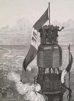 Achèvement de la Tour Eiffel en 1889. Source : http://data.abuledu.org/URI/53446f6d-achevement-de-la-tour-eiffel-en-1889