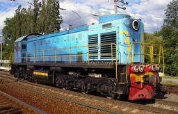 Ancienne locomotive en Ukraine. Source : http://data.abuledu.org/URI/5461e00a-ancienne-locomotive-en-ukraine