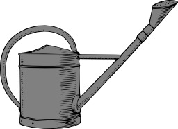 Arrosoir métallique. Source : http://data.abuledu.org/URI/51d9a88b-arrosoir-metallique