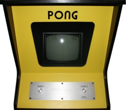 Borne d'arcade de Pong. Source : http://data.abuledu.org/URI/52c1bd64-borne-d-arcade-de-pong