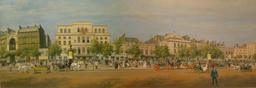 Boulevard du Temple à Paris en 1862. Source : http://data.abuledu.org/URI/56c8ee29-boulevard-du-temple-a-paris-en-1862