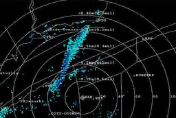 Bourrasque de neige sur radar. Source : http://data.abuledu.org/URI/5233000d-bourrasque-de-neige-sur-radar