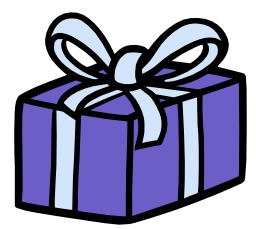 Cadeau carré. Source : http://data.abuledu.org/URI/5628d8d9-cadeau-carre
