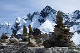 Cairns de pierre au Pérou. Source : http://data.abuledu.org/URI/54120fa0-cairns-de-pierre-au-perou