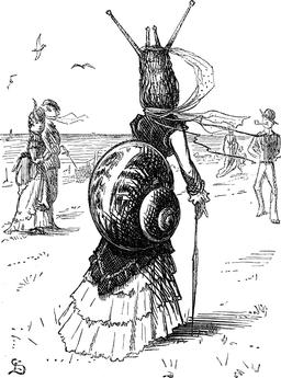 Caricature de la tournure vestimentaire. Source : http://data.abuledu.org/URI/5234d62c-caricature-de-la-tournure-vestimentaire