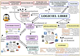 Carte conceptuelle du logiciel libre. Source : http://data.abuledu.org/URI/50b9345a-carte-conceptuelle-du-logiciel-libre
