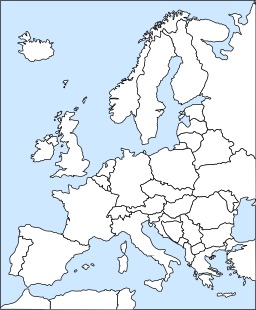 Carte de l'Europe. Source : http://data.abuledu.org/URI/504a5be6-carte-de-l-europe