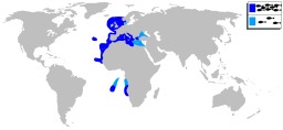 Carte de répartition du griset. Source : http://data.abuledu.org/URI/52014d93-carte-de-repartition-du-griset