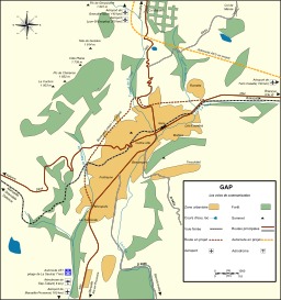 Carte des moyens de transport à Gap. Source : http://data.abuledu.org/URI/50f48899-carte-des-moyens-de-transport-a-gap