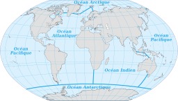 Carte des océans. Source : http://data.abuledu.org/URI/56c31e3d-carte-des-oceans
