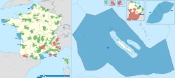 Carte des parcs naturels français. Source : http://data.abuledu.org/URI/554e3d8e-carte-des-parcs-naturels-francais