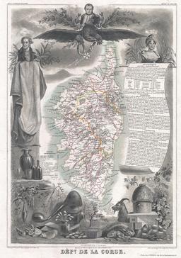 Carte du département de la Corse en 1852. Source : http://data.abuledu.org/URI/531ca3b2-carte-du-departement-de-la-corse-en-1852
