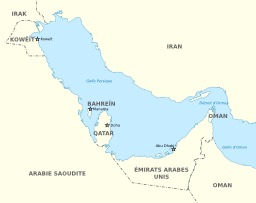 Carte du Golfe Persique. Source : http://data.abuledu.org/URI/541d8385-carte-du-golfe-persique