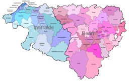 Carte du Pays Basque et du Béarn. Source : http://data.abuledu.org/URI/52bc760a-carte-du-pays-basque-et-du-bearn