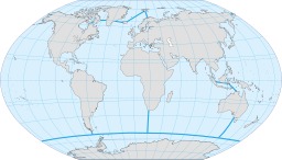 Carte vierge des océans. Source : http://data.abuledu.org/URI/56c32449-carte-vierge-des-oceans