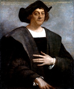Portrait de Christophe Colomb en 1519. Source : http://data.abuledu.org/URI/537a03c8-christophe-colomb