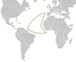 Commerce triangulaire. Source : http://data.abuledu.org/URI/56b6dbca-commerce-triangulaire
