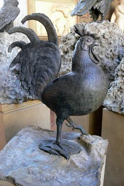 Coq en bronze. Source : http://data.abuledu.org/URI/50e3167e-coq-en-bronze