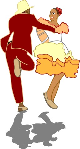 Couple de danseurs. Source : http://data.abuledu.org/URI/5047b3bf-couple-de-danseurs