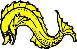 Dauphin jaune. Source : http://data.abuledu.org/URI/504b88a6-dauphin-jaune