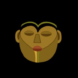 Dessin de masque africain. Source : http://data.abuledu.org/URI/54f77aaa-dessin-de-masque-africain