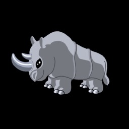 Dessin de rhinocéros. Source : http://data.abuledu.org/URI/54f77d5c-dessin-de-rhinoceros