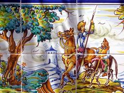 Don Quijote à Puerto Lapice - 3. Source : http://data.abuledu.org/URI/5569ee5d-don-quijote-a-puerto-lapice-3