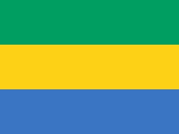 Drapeau du Gabon. Source : http://data.abuledu.org/URI/51237e4b-drapeau-du-gabon