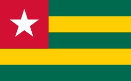 Drapeau du Togo. Source : http://data.abuledu.org/URI/512381fc-drapeau-du-togo