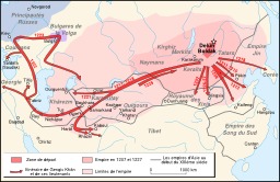 Empire mongol. Source : http://data.abuledu.org/URI/51d3ed53-empire-mongol
