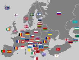 Drapeaux d'Europe. Source : http://data.abuledu.org/URI/518a9484-europe