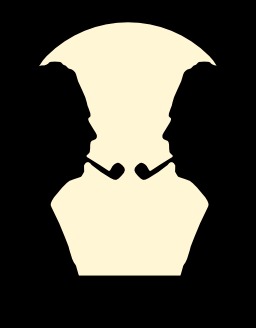 Face ou vase ?. Source : http://data.abuledu.org/URI/539345d3-face-ou-vase-