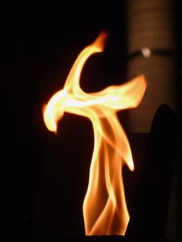 Flamme de torche. Source : http://data.abuledu.org/URI/534b1203-flamme-de-torche