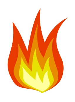 Flammes du feu. Source : http://data.abuledu.org/URI/50479b79-flammes-du-feu