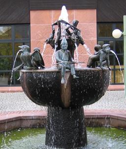 Fontaine d'Enkenbach. Source : http://data.abuledu.org/URI/56638775-fontaine-d-enkenbach