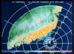 Front d'orages : vue panoramique à angle d'élévation constant. Source : http://data.abuledu.org/URI/5232d227-front-d-orages-vue-panoramique-a-angle-d-elevation-constant