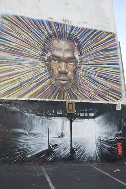 Graffiti d'Usain Bolt à Londres. Source : http://data.abuledu.org/URI/5392e1f0-graffiti-d-usain-bolt-a-londres
