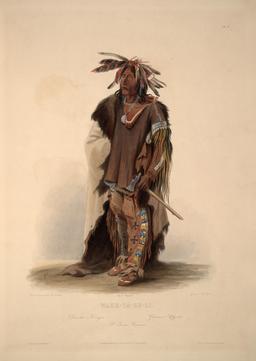 Guerrier du Dakota. Source : http://data.abuledu.org/URI/53b91559-guerrier-du-dakota