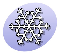 Icone de flocon de neige. Source : http://data.abuledu.org/URI/513e65e3-icone-de-flocon-de-neige