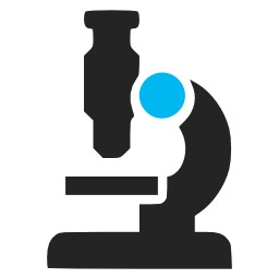 Icone de microscope. Source : http://data.abuledu.org/URI/53935c72-icone-de-microscope