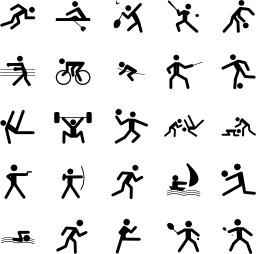 Icones sportives. Source : http://data.abuledu.org/URI/5404285f-icones-sportives