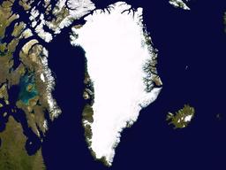 Image satellite du Groenland. Source : http://data.abuledu.org/URI/52151330-image-satellite-du-groenland