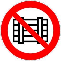 Interdiction de déposer ou d'entreposer. Source : http://data.abuledu.org/URI/51bf5cb3-interdiction-de-deposer-ou-d-entreposer