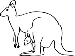 Kangourou. Source : http://data.abuledu.org/URI/47f5820f-kangaroo