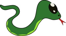 La grande course - Serpent vert. Source : http://data.abuledu.org/URI/555fca28-la-grande-course-serpent-vert