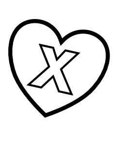 La lettre X dans un coeur. Source : http://data.abuledu.org/URI/5330caa0-la-lettre-x-dans-un-coeur