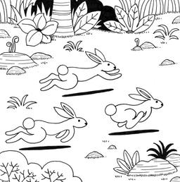 Le petit lapin timide et pas malin, 7. Source : http://data.abuledu.org/URI/52781f32-le-petit-lapin-timide-et-pas-malin-7