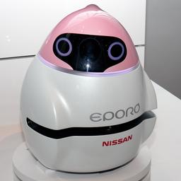 Le robot japonais Nissan Eporo en 2015. Source : http://data.abuledu.org/URI/58e9f06d-le-robot-japonais-nissan-eporo-en-2015-