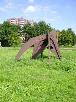 Le tamanoir de Calder à Rotterdam. Source : http://data.abuledu.org/URI/541e8a5e-le-tamanoir-de-calder-a-rotterdam