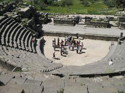 Le théâtre antique de Gadara. Source : http://data.abuledu.org/URI/547f670a-le-theatre-antique-de-gadara